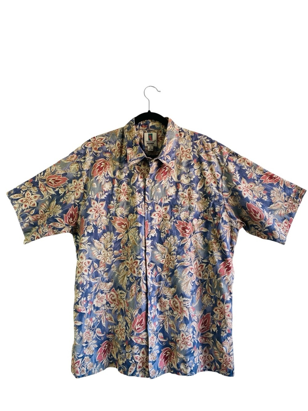 Tori Richard Vintage Hawaiian Button Up Shirt Size XL